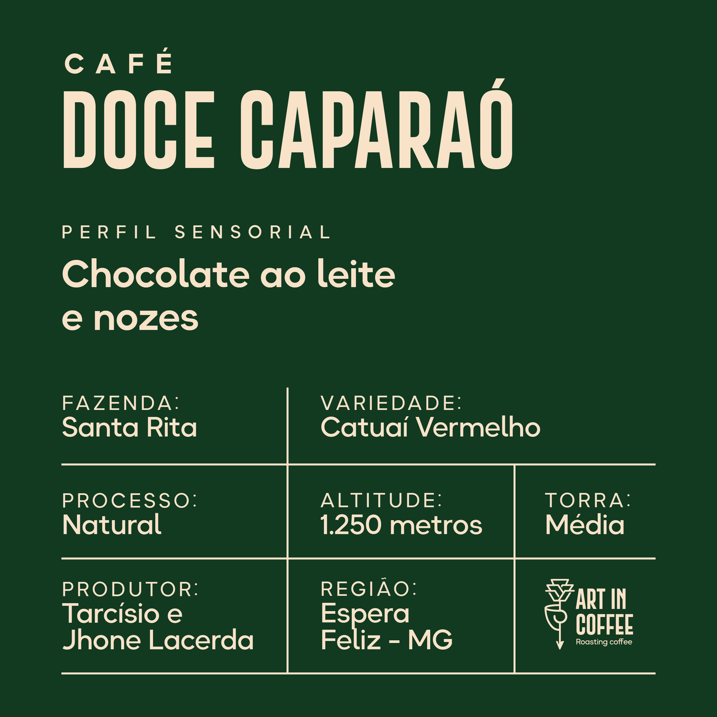Café Doce Caparaó - 125g