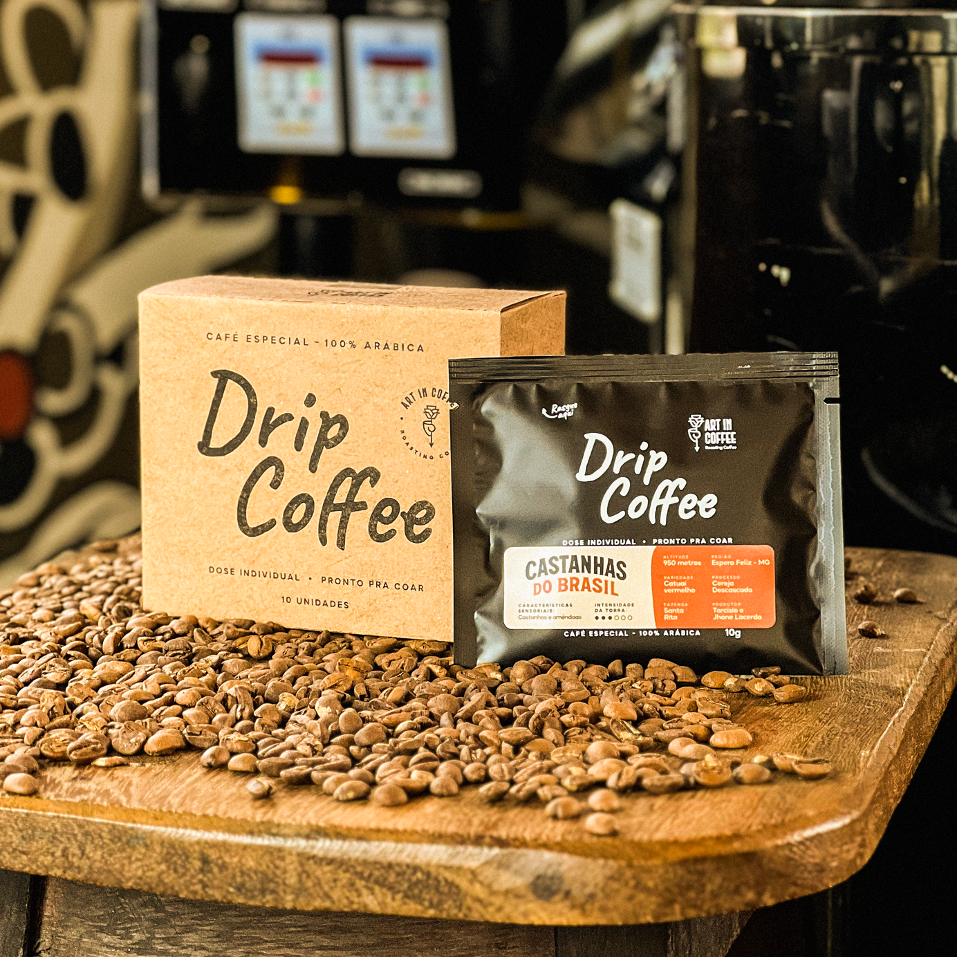 Drip Coffee - Castanhas do Brasil