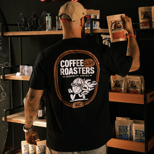Camiseta Coffee Roasters Club - Art In Coffee