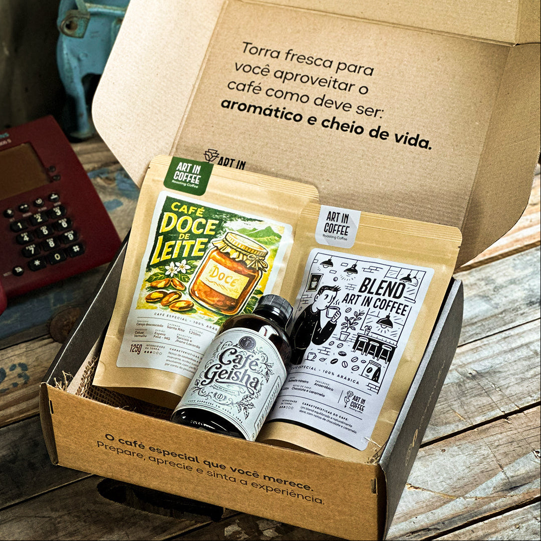 Kit de Cafés Incríveis