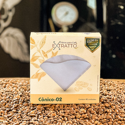 Filtro de Papel Cônico 02 - Extratto