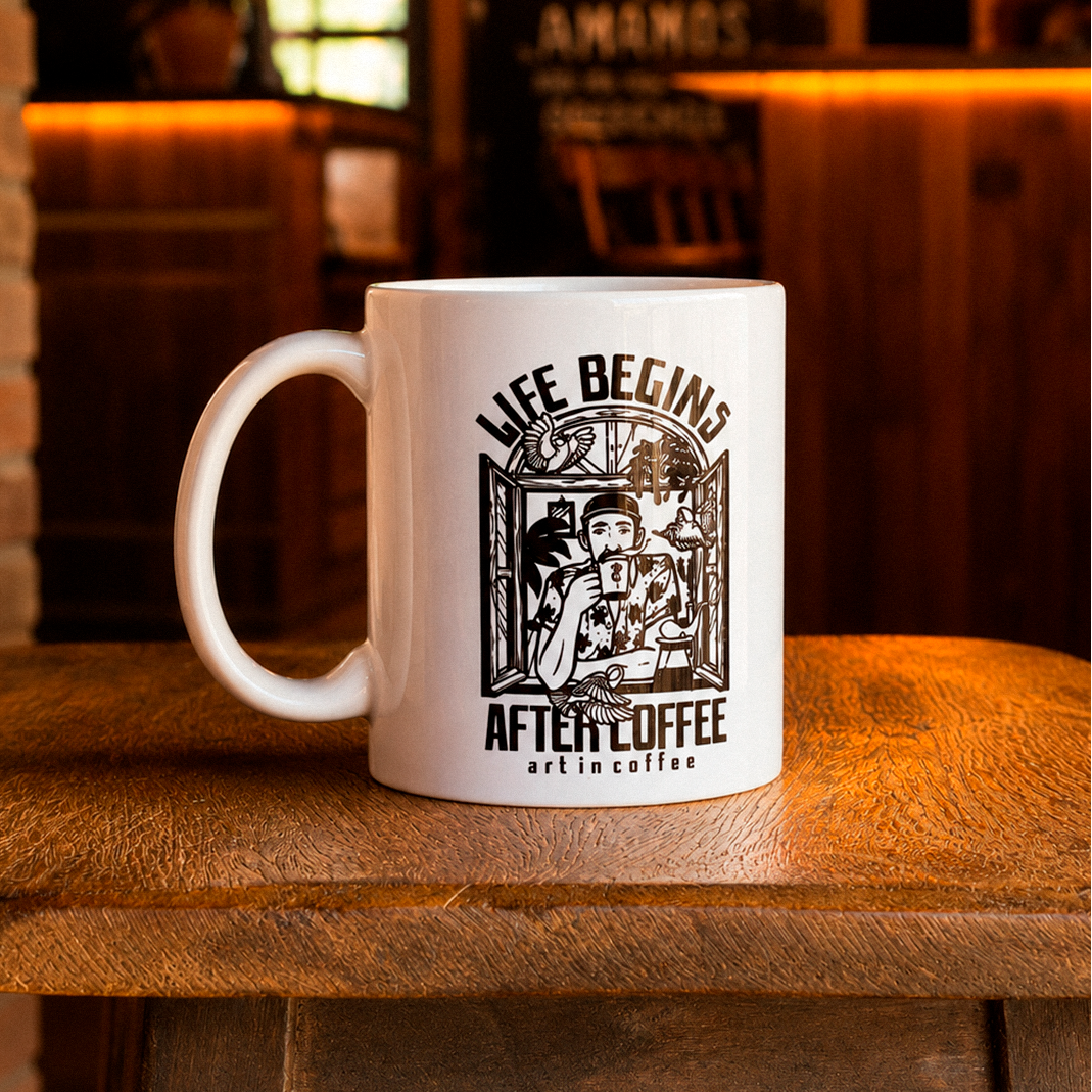 Caneca Life Begins