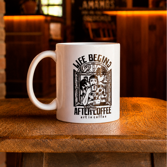 Caneca Life Begins